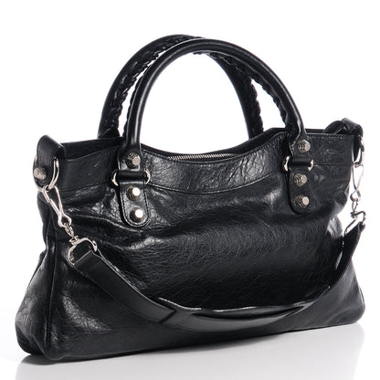 Balenciaga Agneau Giant 12 Silver Hardware First Black 7 of 14