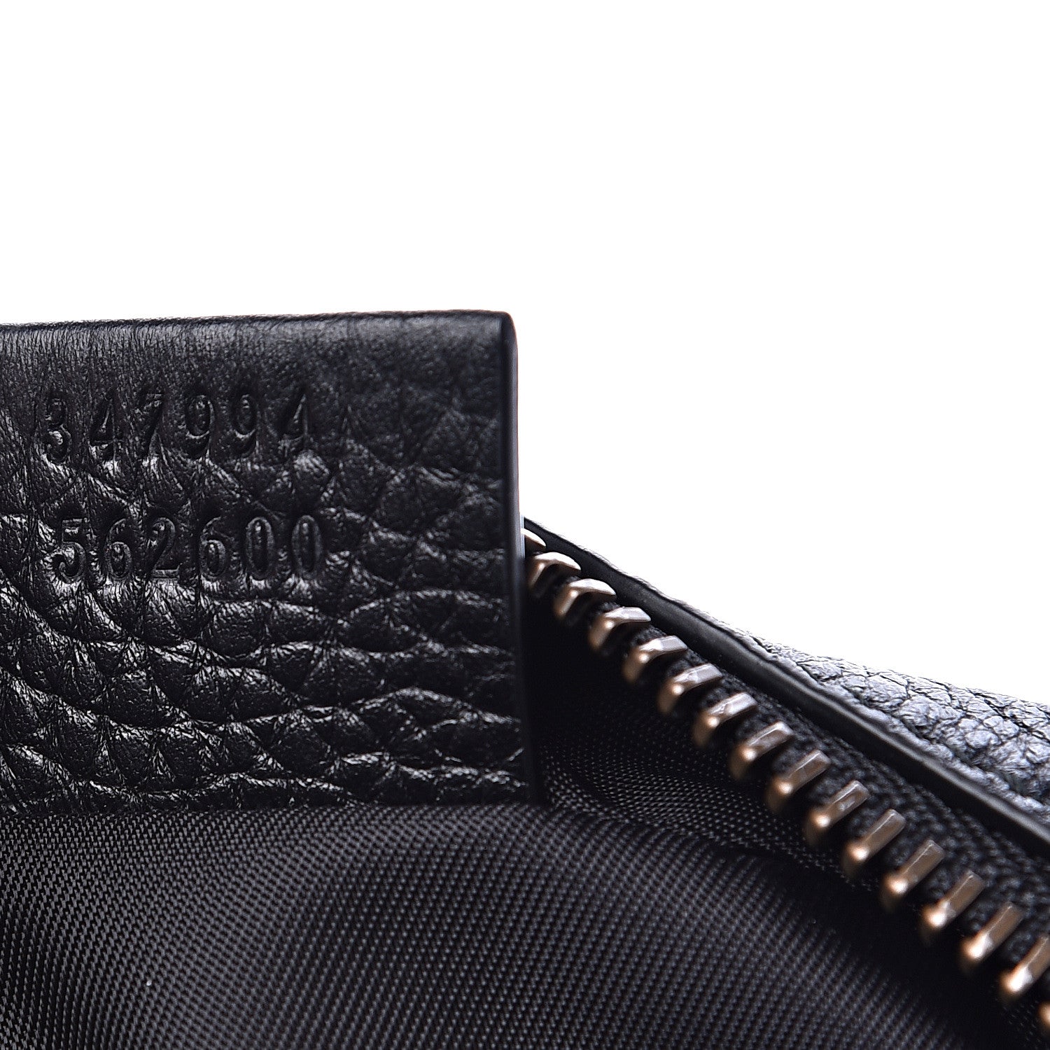 Gucci Pebbled Calfskin Mini Soho Disco Bag Black 6 of 10