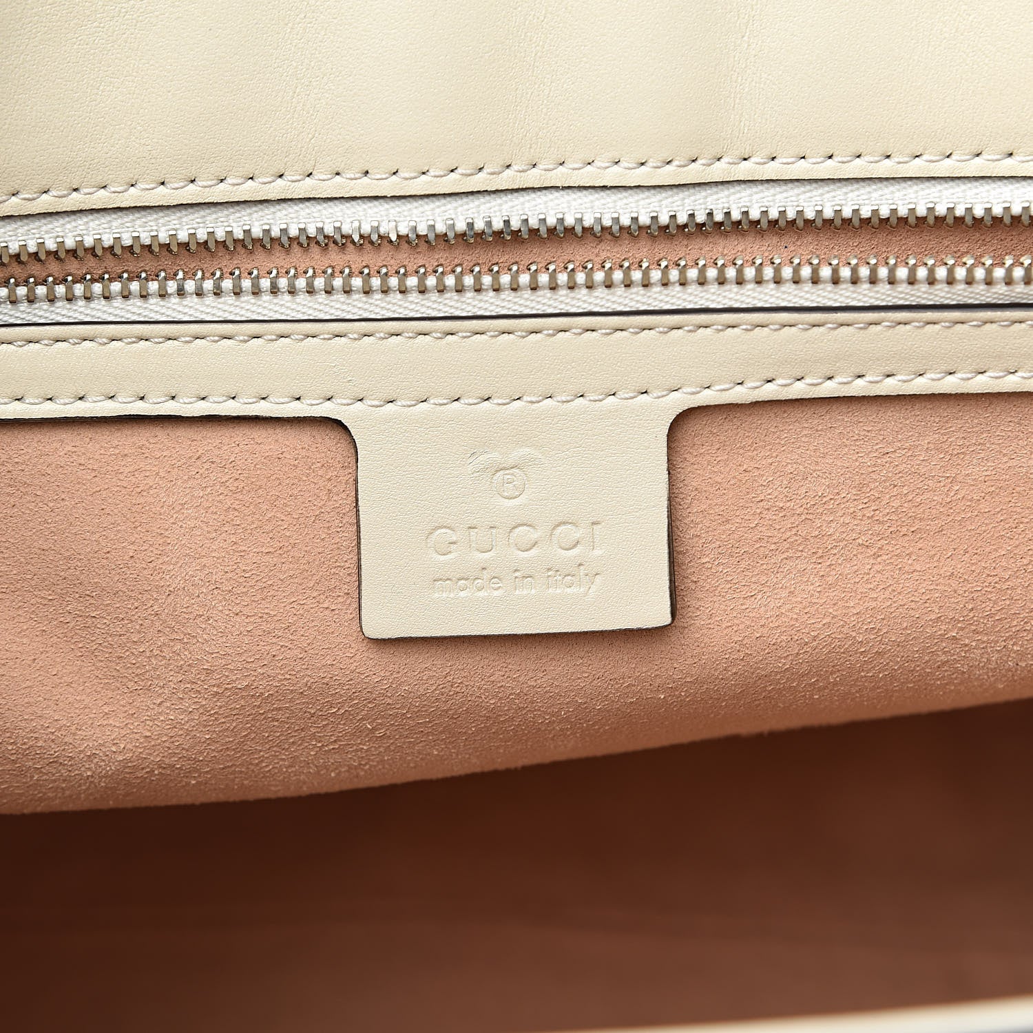 Gucci Calfskin Web Stripe Large Dionysus Tote Bag White 6 of 10