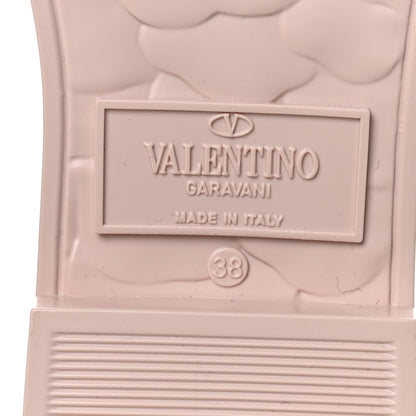 Valentino Garavani Rubber Atelier 03 Rose Edition 25/40mm Platform Slide Sandals 38 Rose Quartz 7 of 9