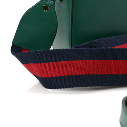 Gucci Azalea Calfskin Web Monochrome Horsebit 1955 Shoulder Bag Emerald 12 of 12