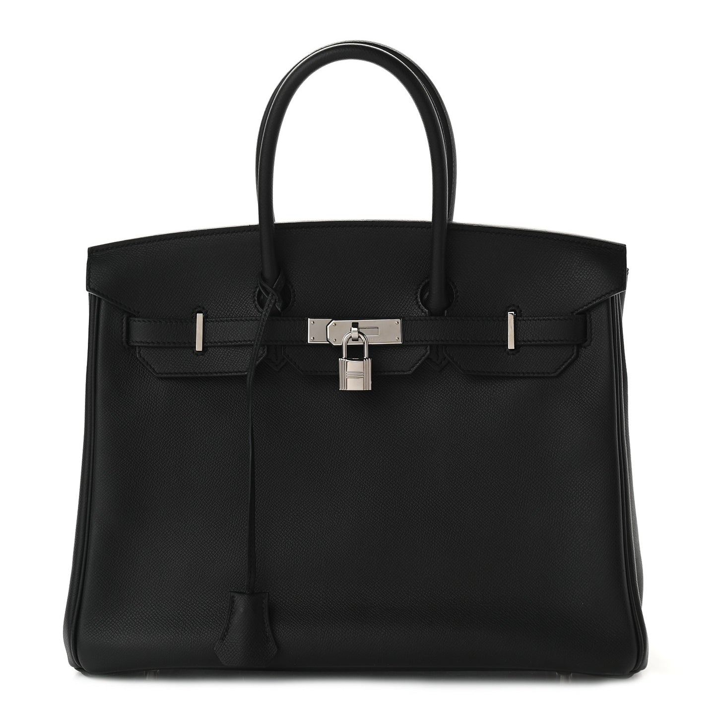 Epsom Birkin 35 Black