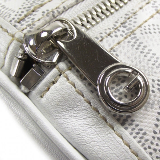 Goyardine Amakios PM Bowler Tote bag White