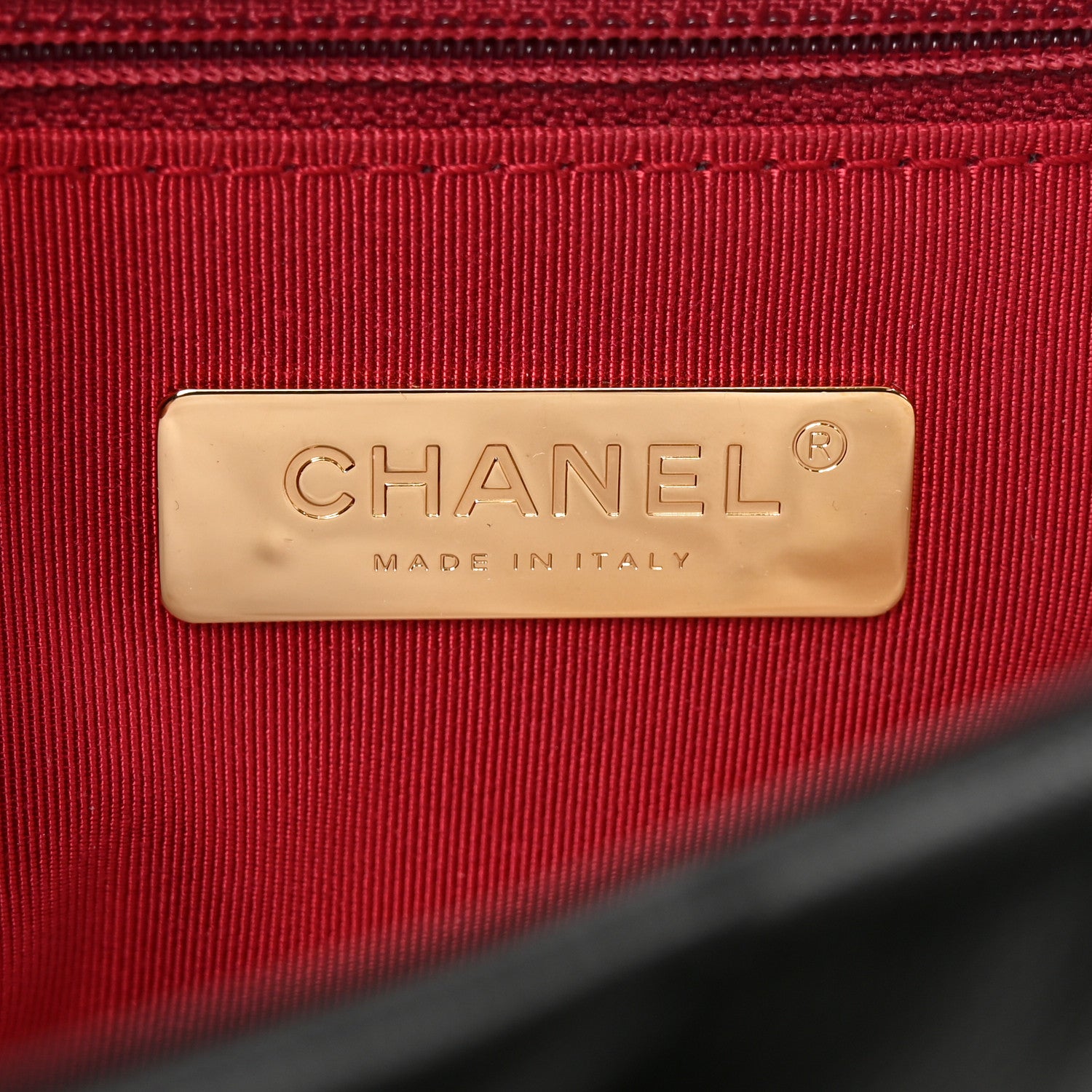 Chanel Goatskin Quilted Medium Chanel 19 Flap Black 1939428