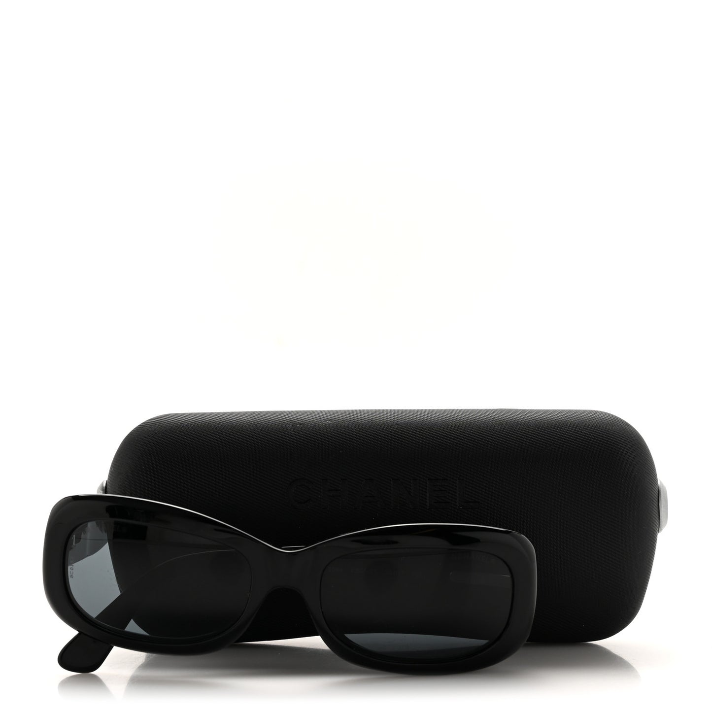 Acetate Quilted Sunglasses 5094 Black