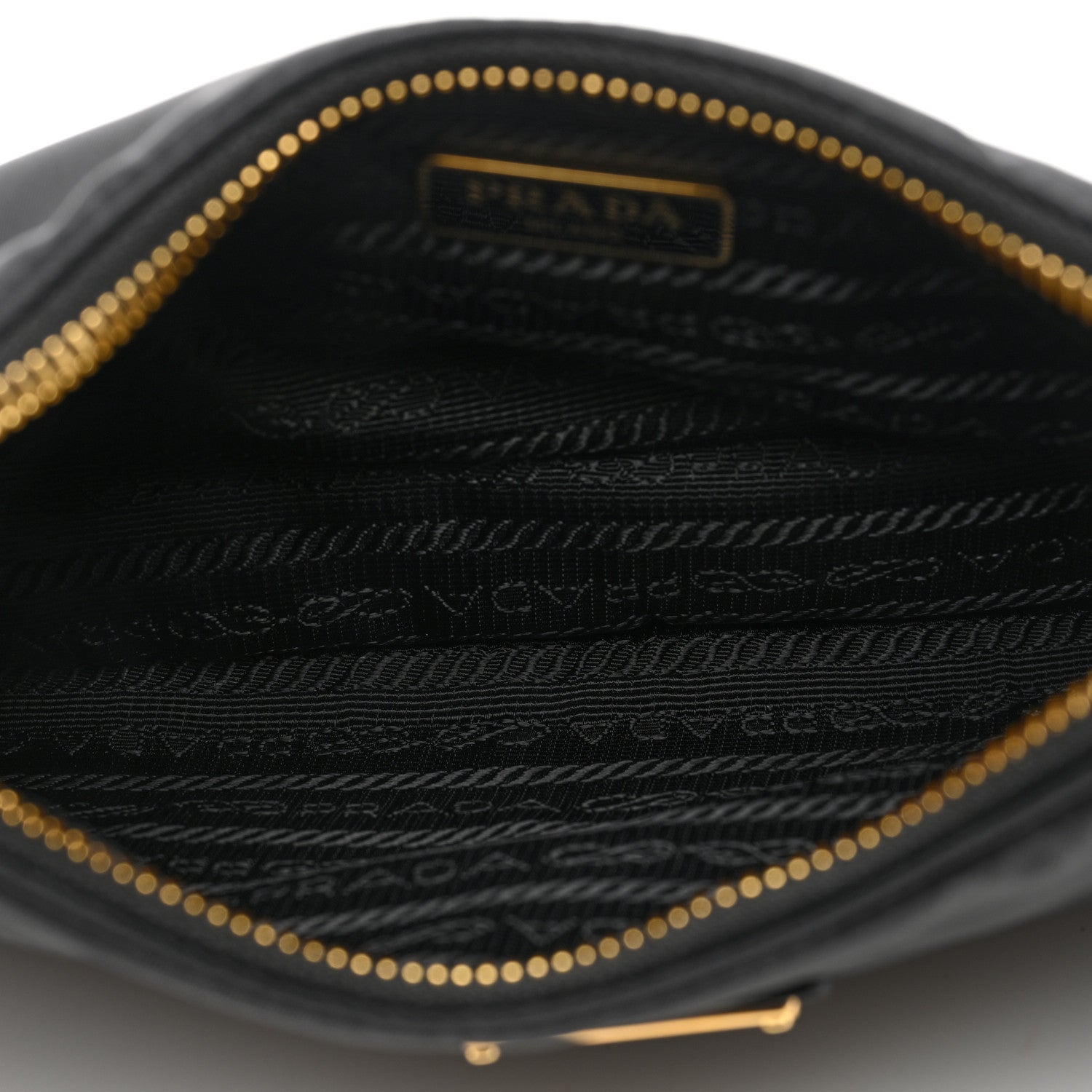 Prada Tessuto Nylon Saffiano Mini Re-Edition 2005 Bag Black 5 of 9