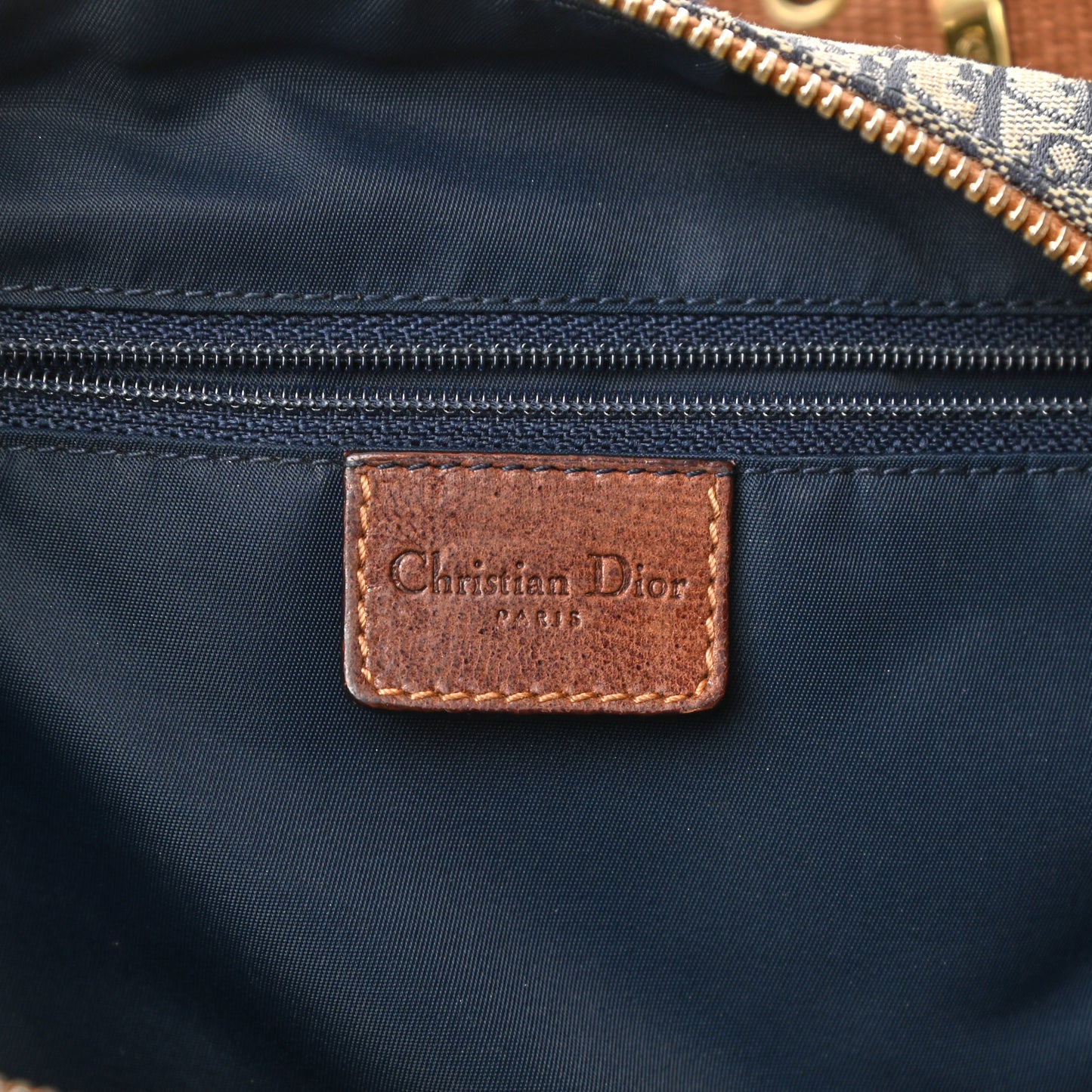 Monogram Street Chic Hobo Navy