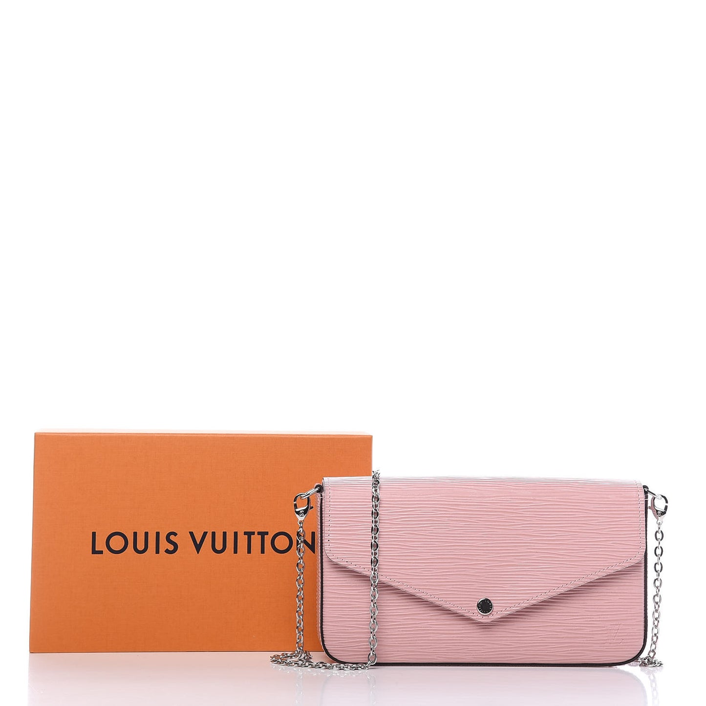 Epi Pochette Felicie Rose Ballerine