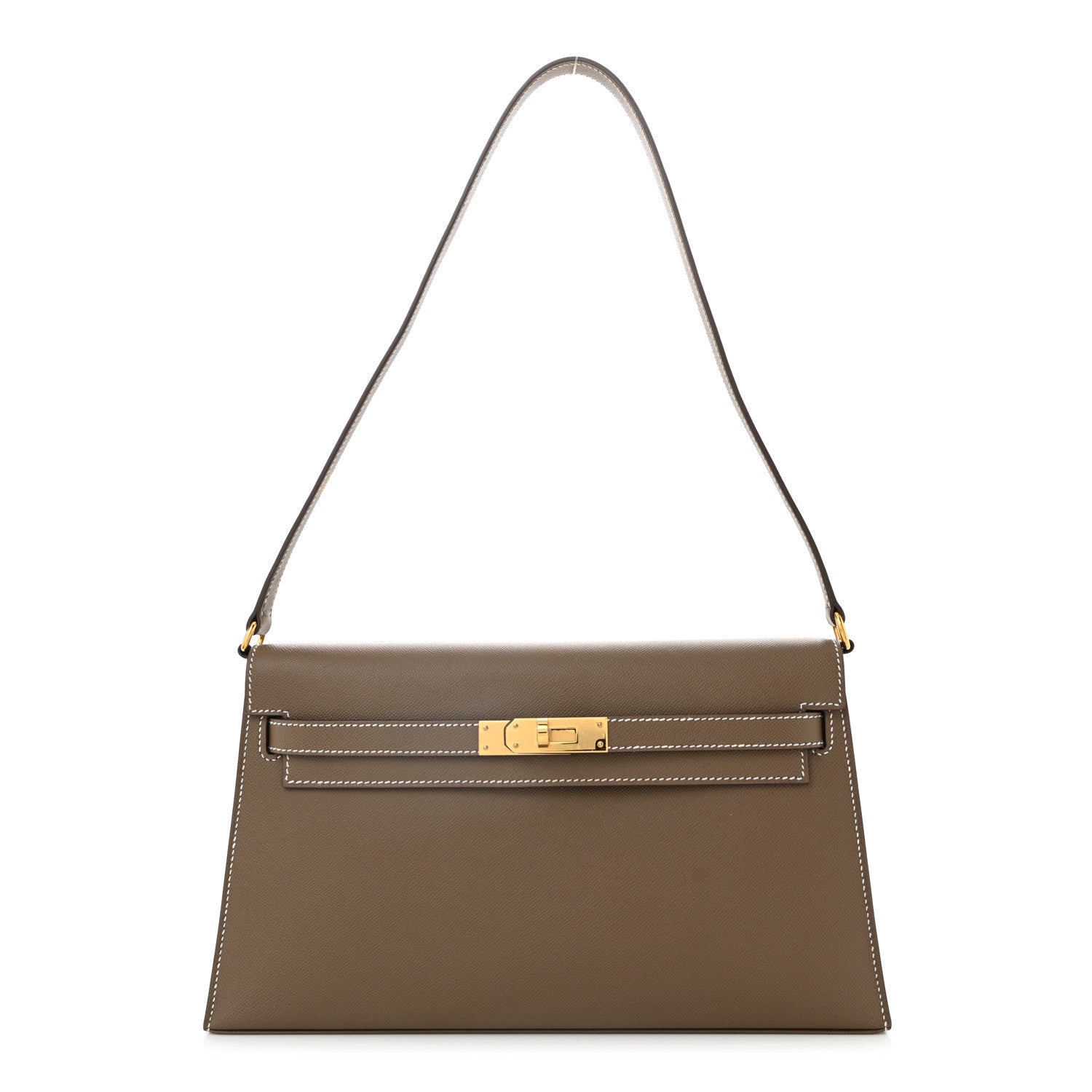 Hermes Madame Calfskin Kelly Elan Etoupe 1 of 11