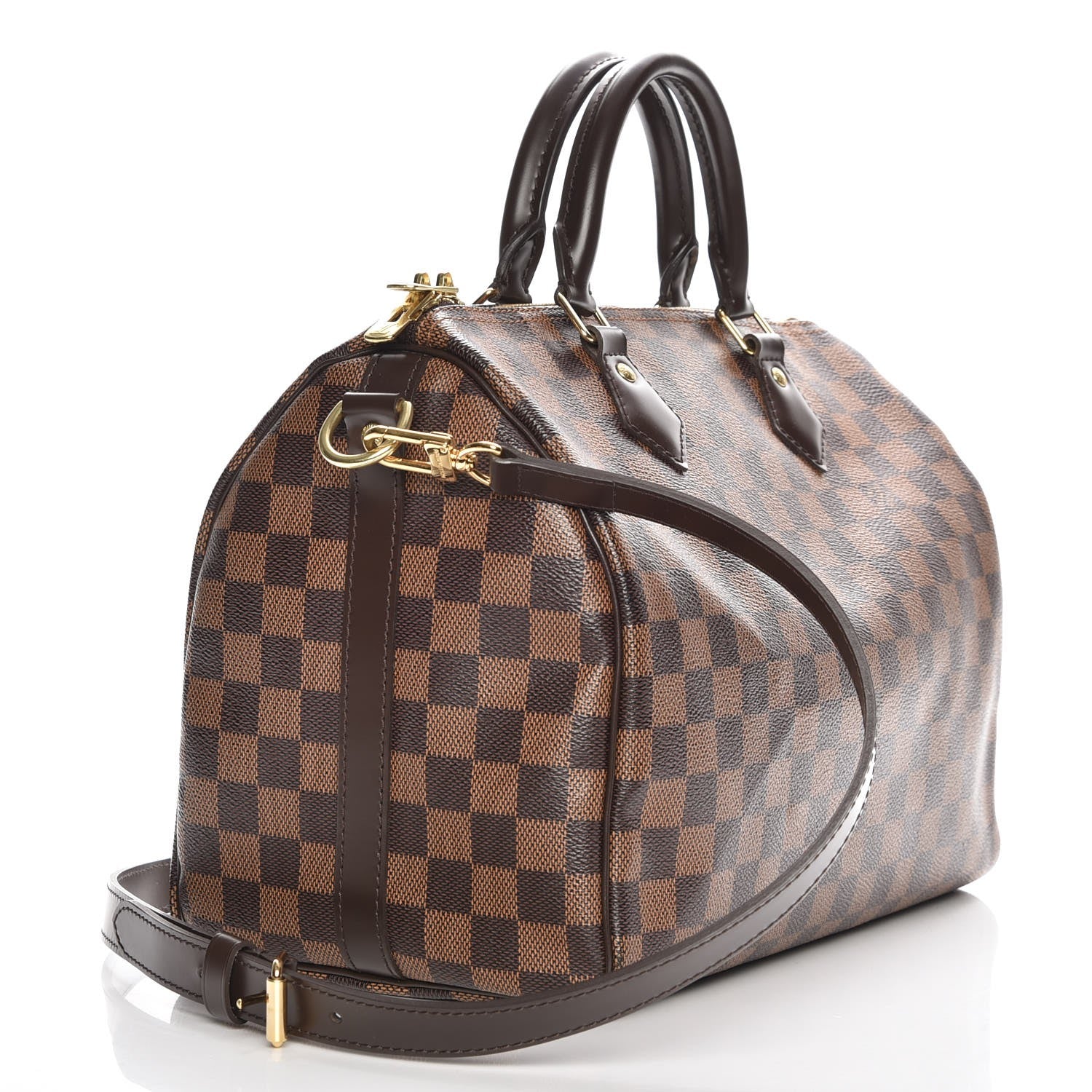 Louis Vuitton Damier Ebene Speedy Bandouliere 30 4 of 8