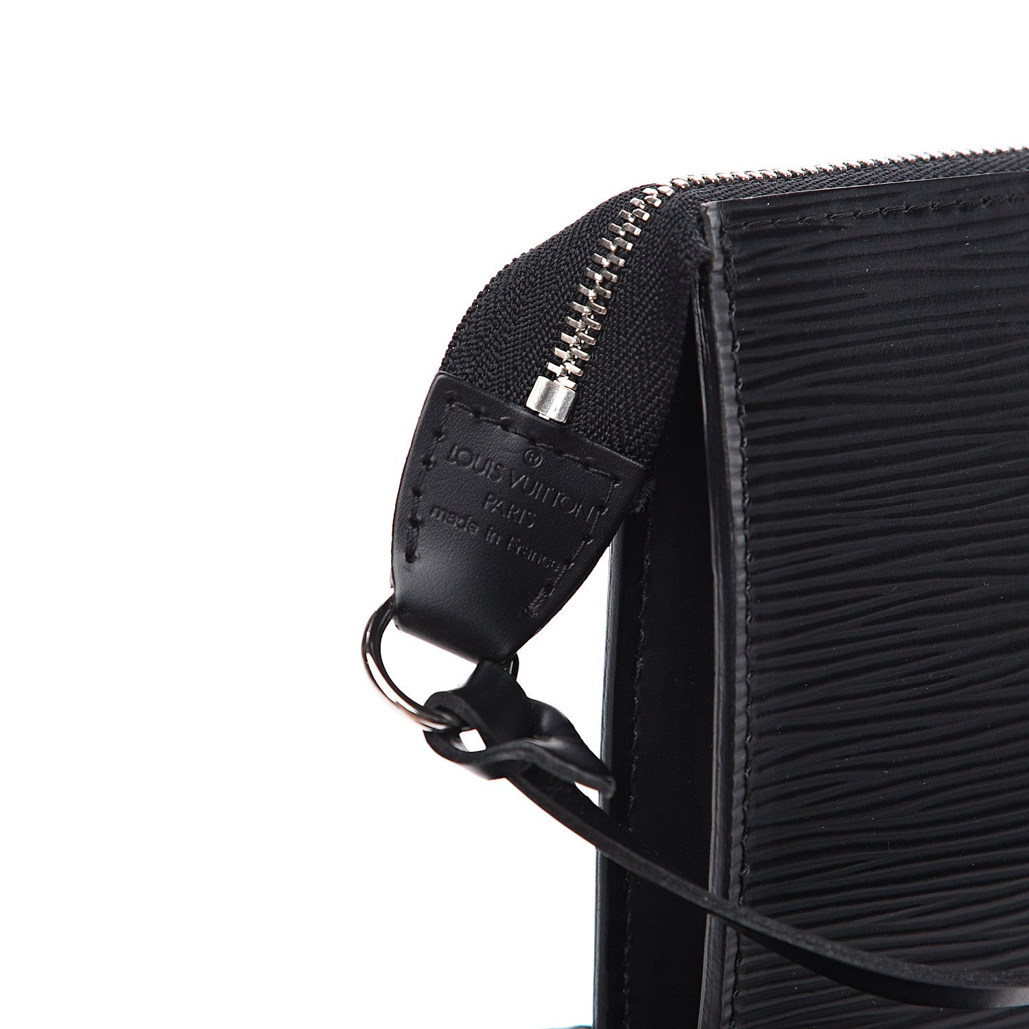 Louis Vuitton Epi Pochette Accessories 24 Black 5 of 6