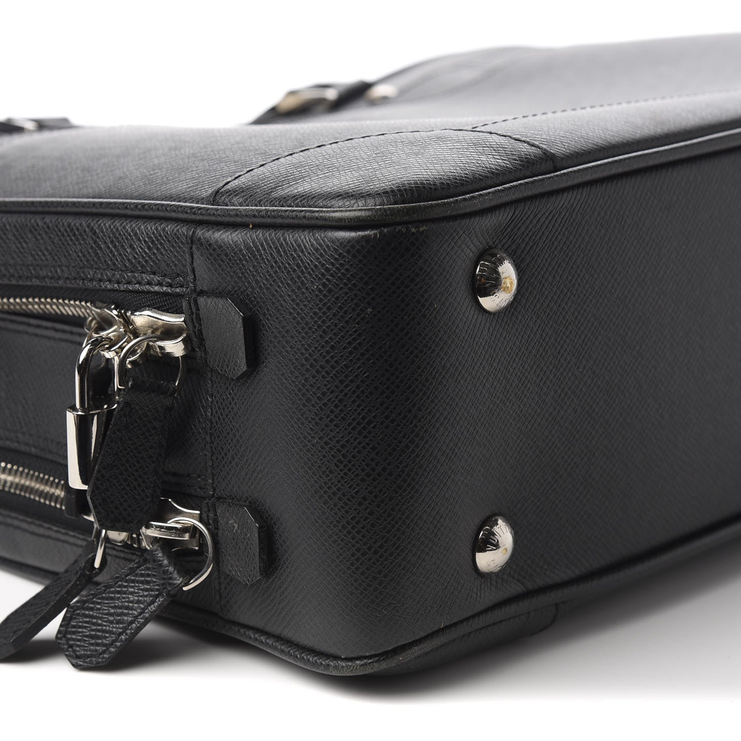 Louis Vuitton Taiga Alexander Briefcase Black 5 of 9
