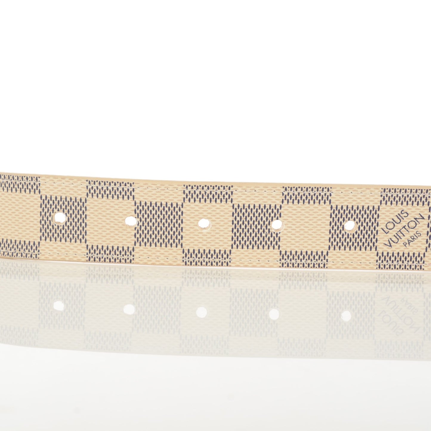 Damier Azur 30mm Tresor Belt 85 34