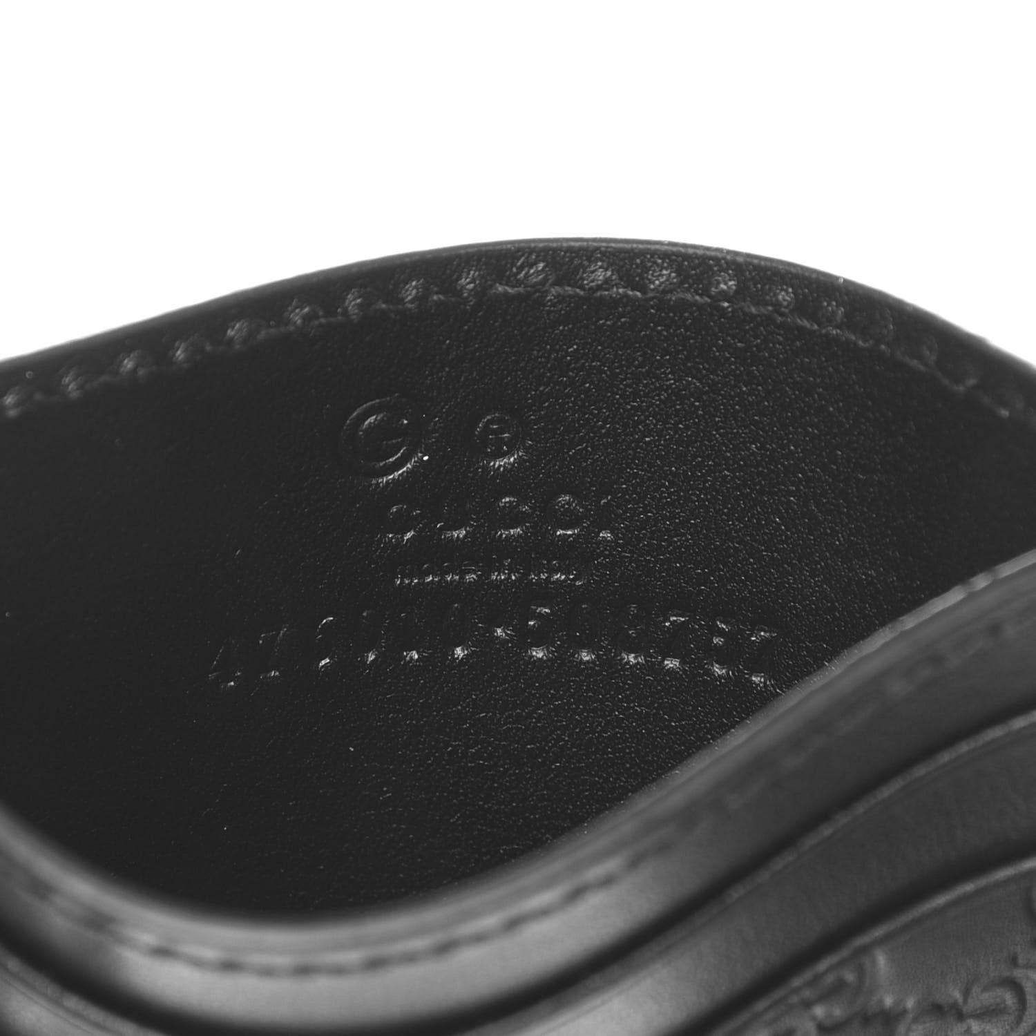 Gucci Microguccissima Card Holder Black 6 of 6