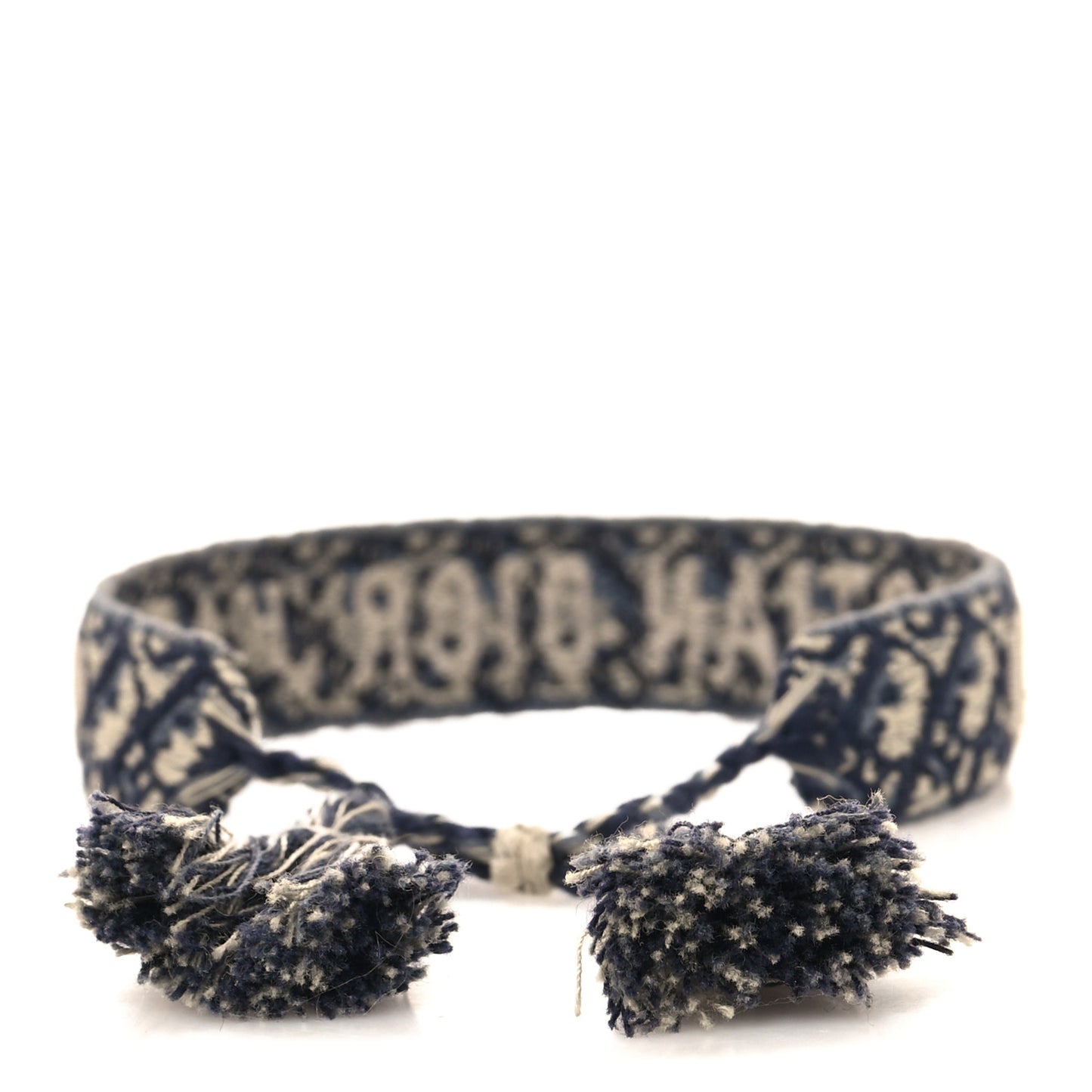 Woven Cotton J'Adior Friendship Bracelet Blue
