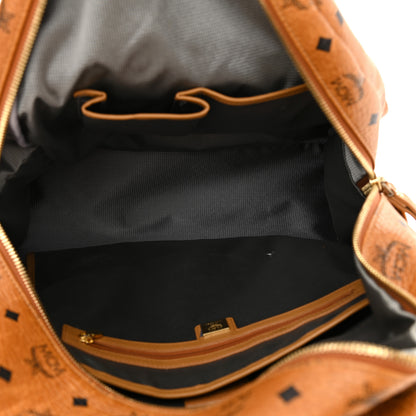MCM Visetos Large Side Studs Stark Backpack Cognac 5 of 12