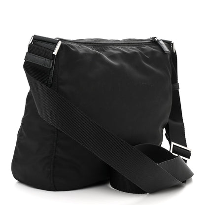 Prada Tessuto Nylon Messenger Bag Black 3 of 10