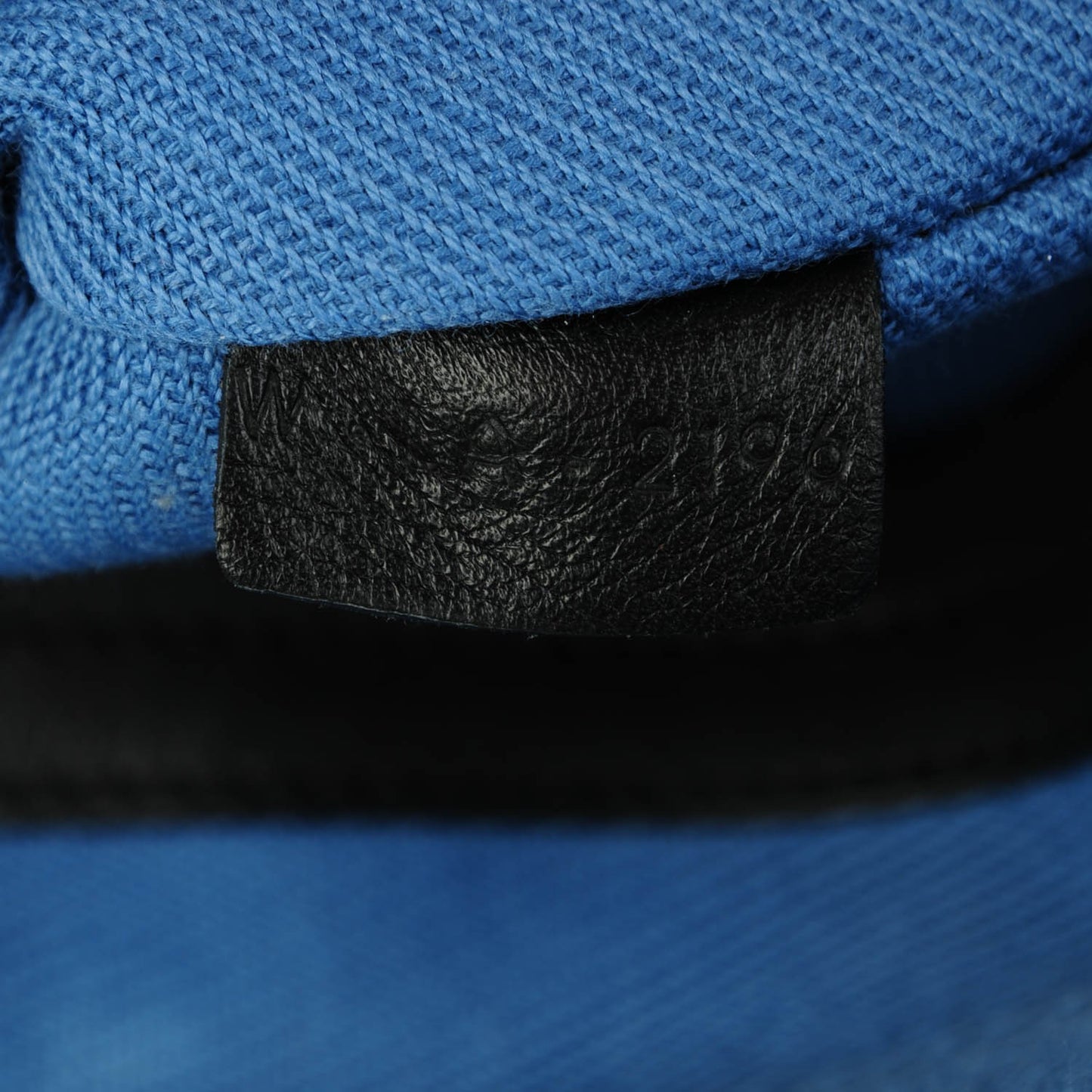 Cotton Canvas Medium Phantom Luggage Blue