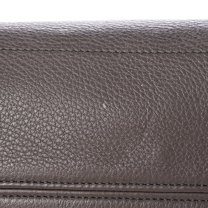 Tom Ford Grained Calfskin Alix Padlock Zip Tote Graphite 11 of 12