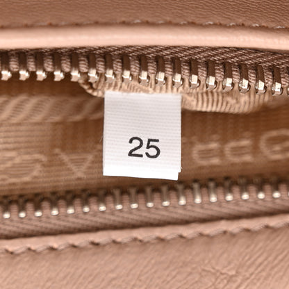 Prada Nappa Triangle Stitched Large Spectrum Bag Cipria 7 of 13