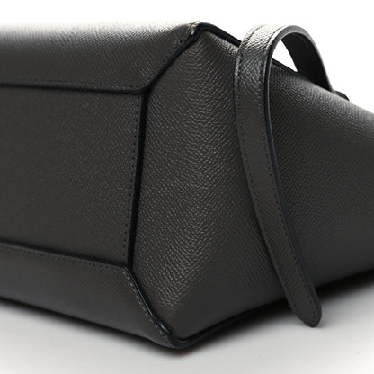 Celine Grained Calfskin Micro Belt Bag Grey 9 of 10