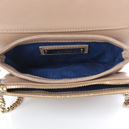 Jimmy Choo Metallic Elaphe Zadie Crossbody Bag Gold 5 of 11