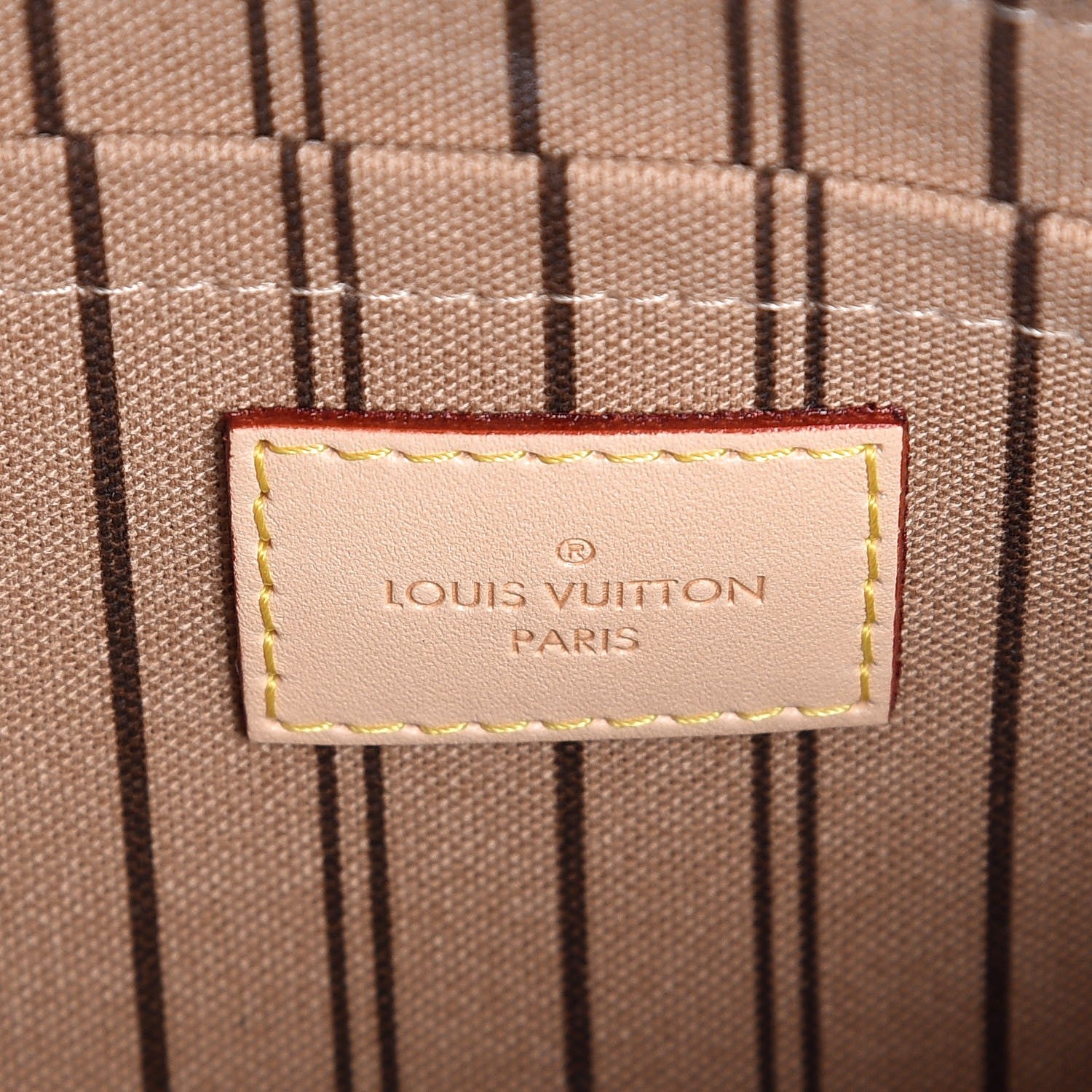 Louis Vuitton Monogram Neverfull MM GM Pochette 6 of 8