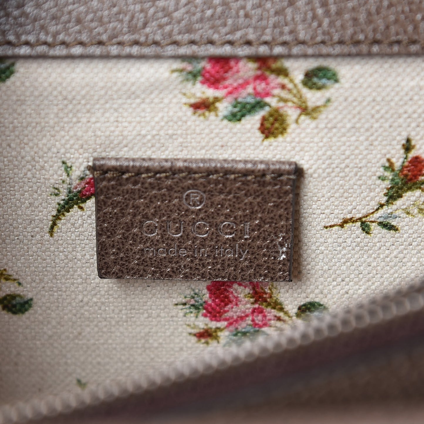 Calfskin Web Floral Embroidered Medium Dionysus Shoulder Bag New Acero