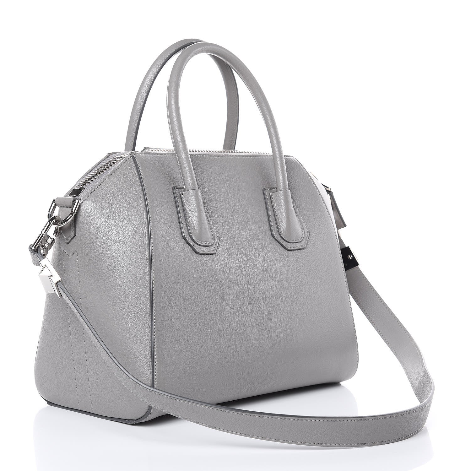 Givenchy Sugar Goatskin Small Antigona Pearl Grey 4 of 14