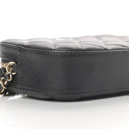Chanel Caviar Quilted Vanity With Chain Black 9 of 10