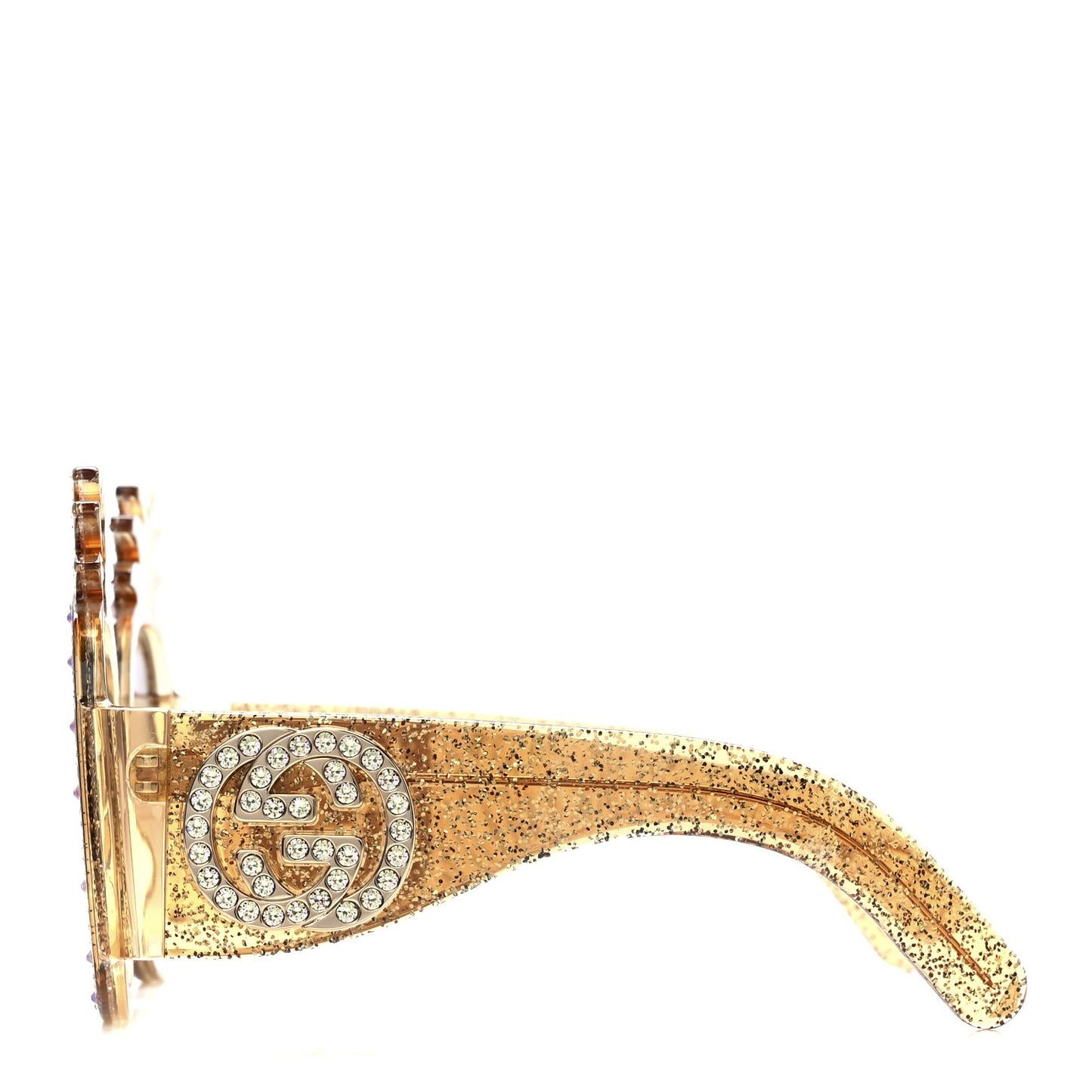 Acetate Pineapple GG0150/S Sunglasses Gold