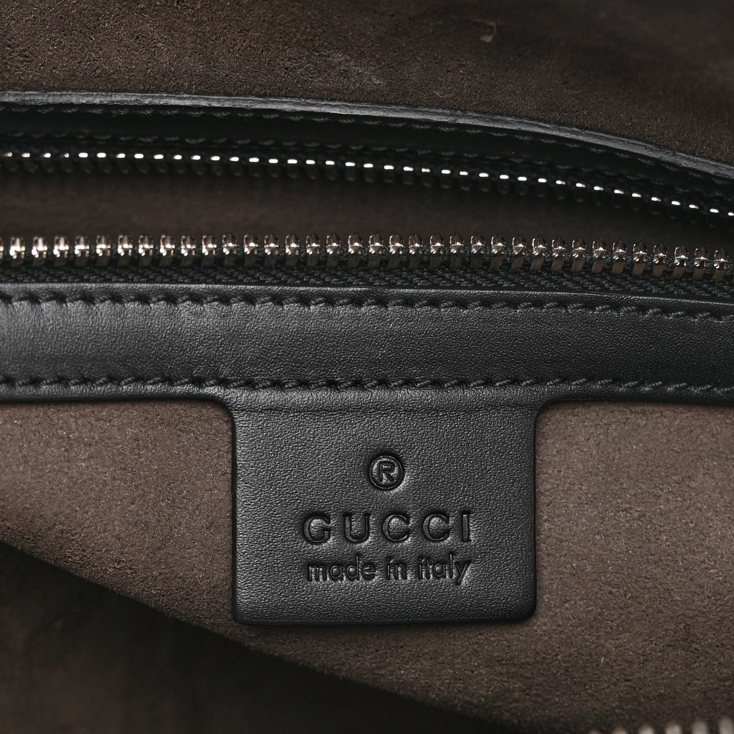 Guccissima Signature Medium Duffle Black