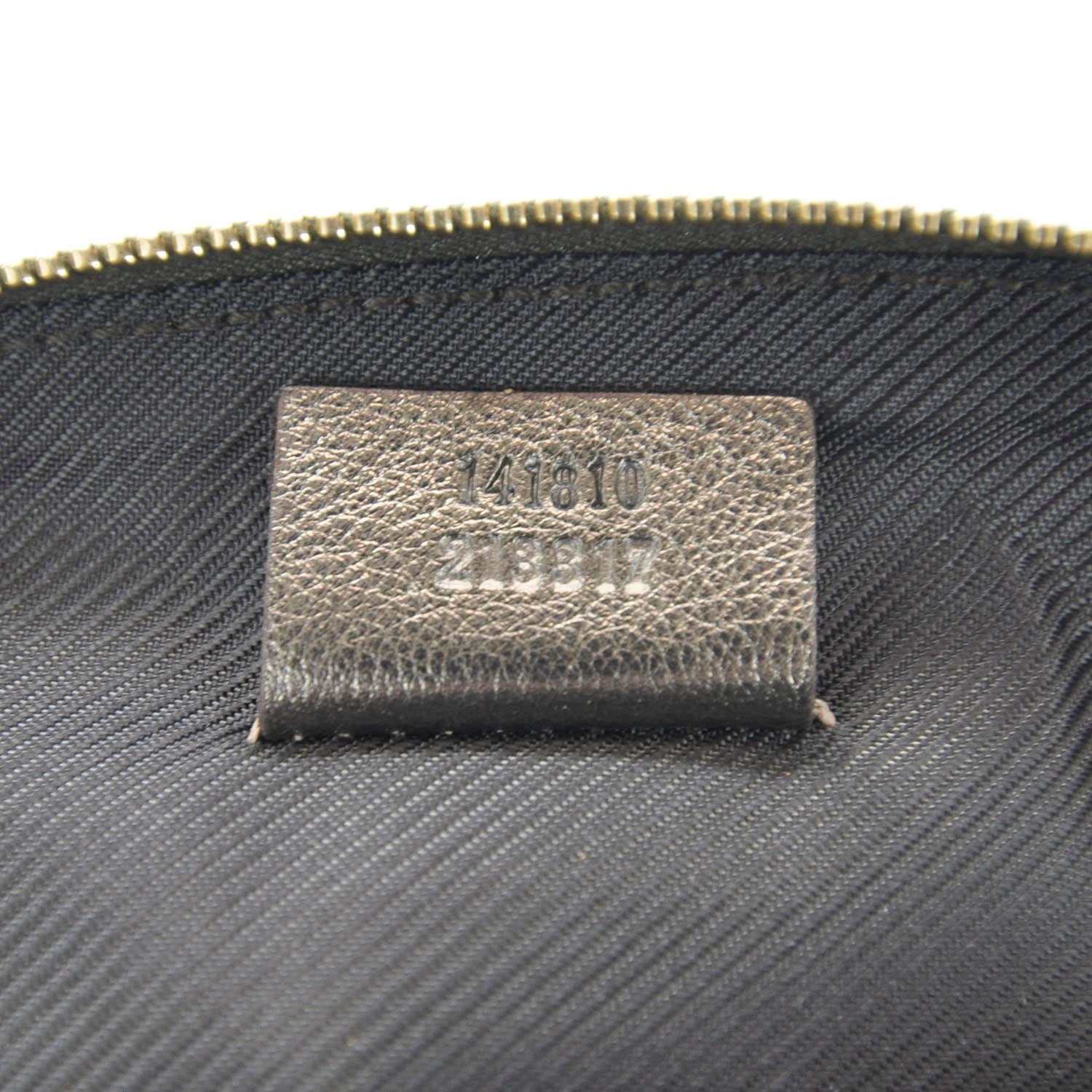 Gucci Guccissima Cosmetic Case Metallic 6 of 6