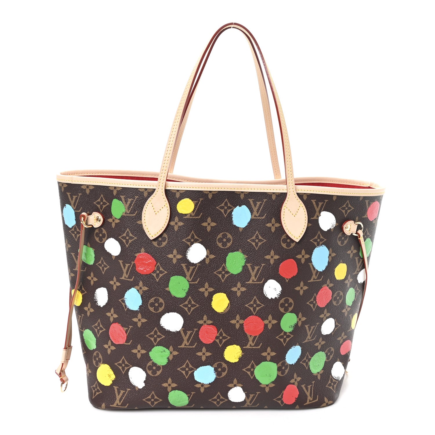 Louis Vuitton LV X YK Monogram Dots Neverfull MM 1 of 10