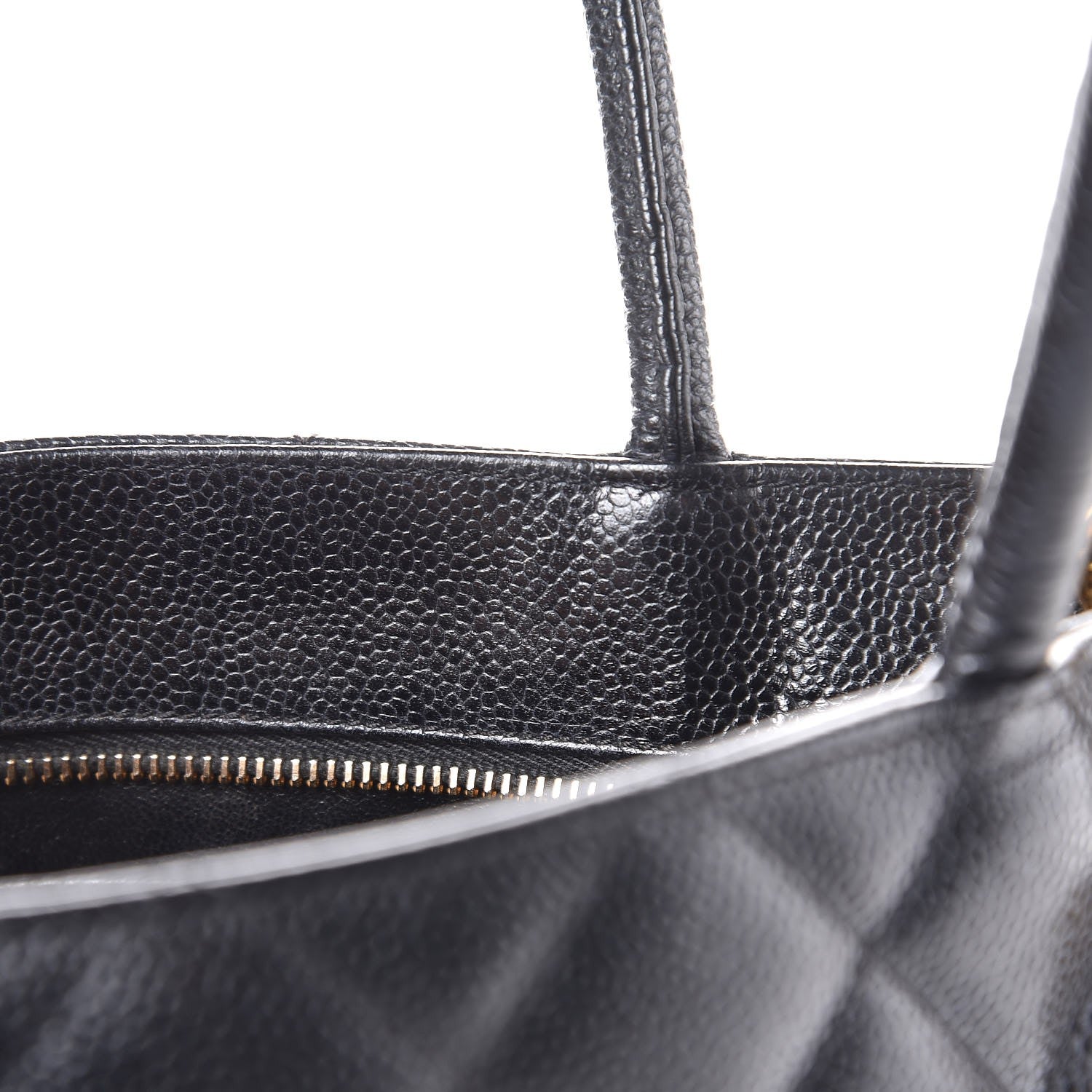 Chanel Caviar Quilted Medallion Tote Black 8 of 10