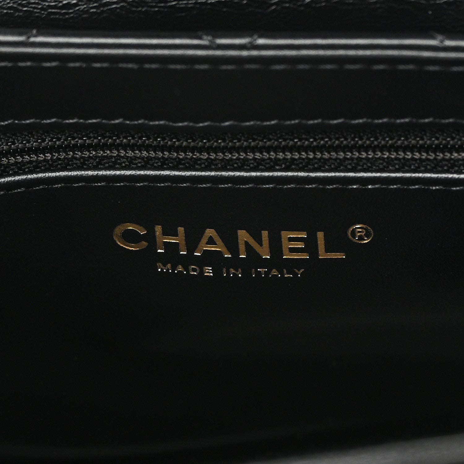 Chanel Shiny Aged Calfskin Quilted Nano Kelly Shopper Black 6 of 12