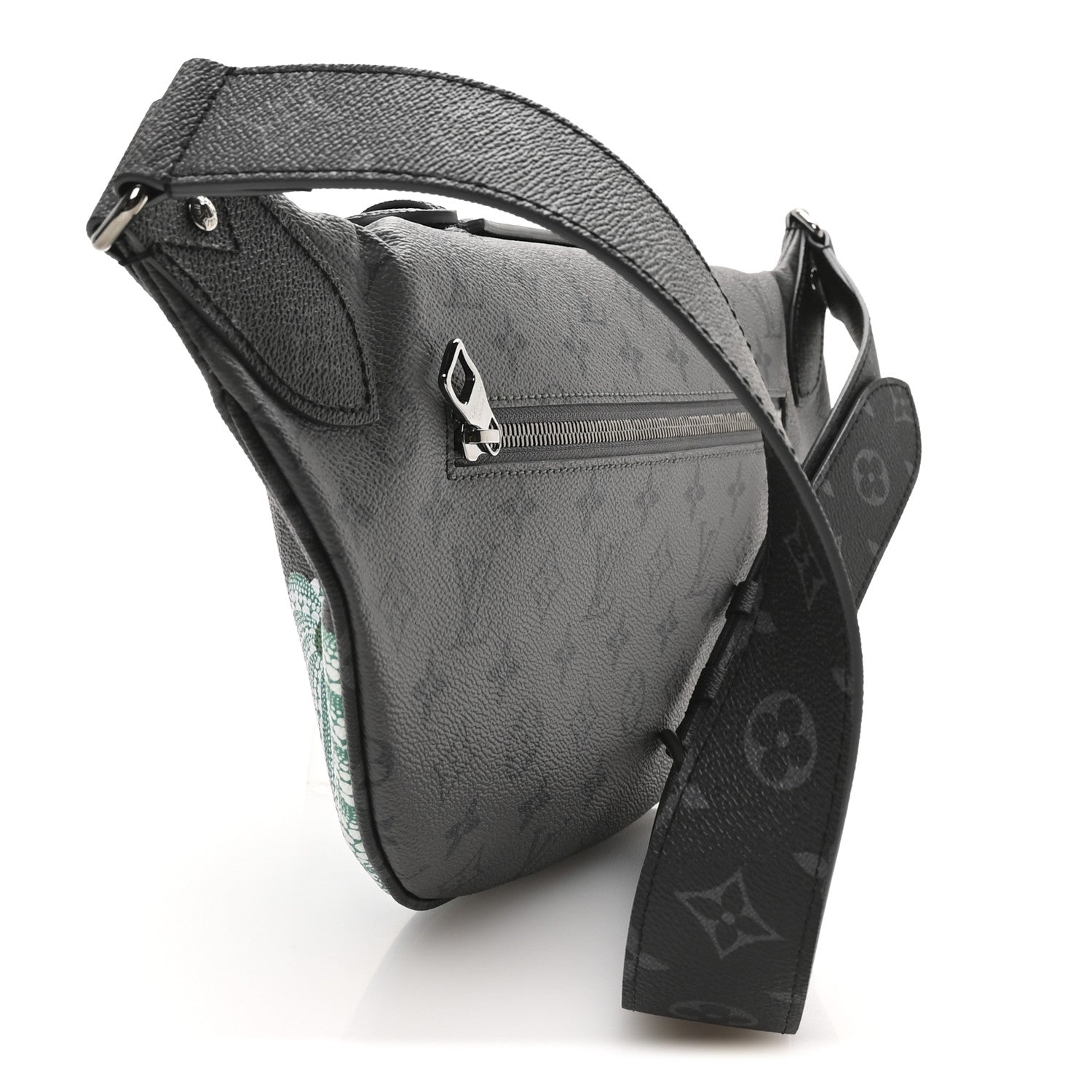 Louis Vuitton LV X YK Monogram Eclipse Reverse Pumpkin Bumbag Multicolor 3 of 10