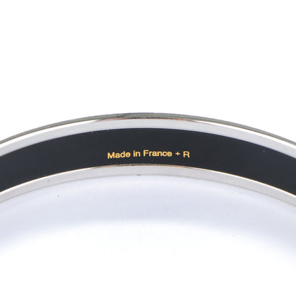 Hermes Enamel Printed Narrow Bracelet 70 4 of 5