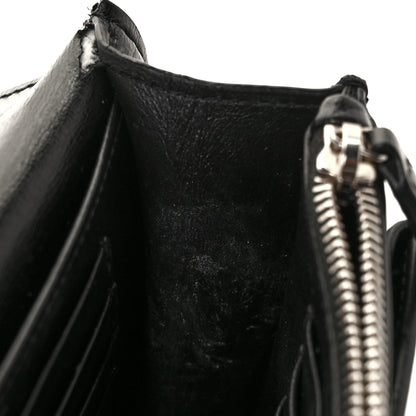 Saint Laurent Calfskin Monogram Sunset Chain Wallet Black 23 of 27