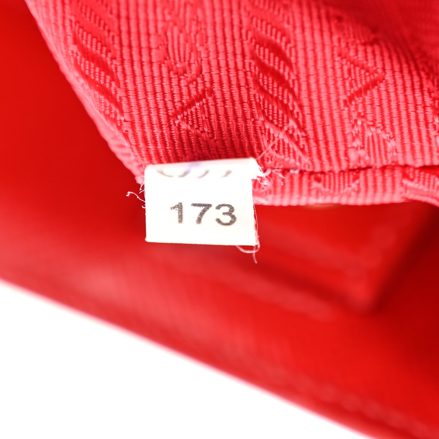 Saffiano Vernice Large Tote Rosso