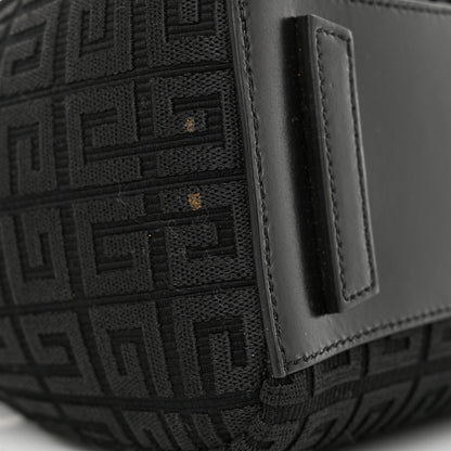 Givenchy Calfskin Jacquard Fabric 4G Mini Antigona Black 12 of 12