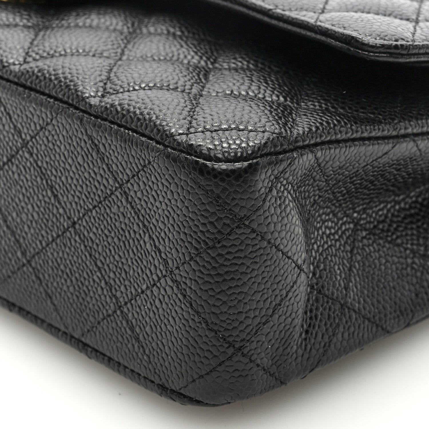 Chanel Caviar Quilted Medium Double Flap Black 9 of 9