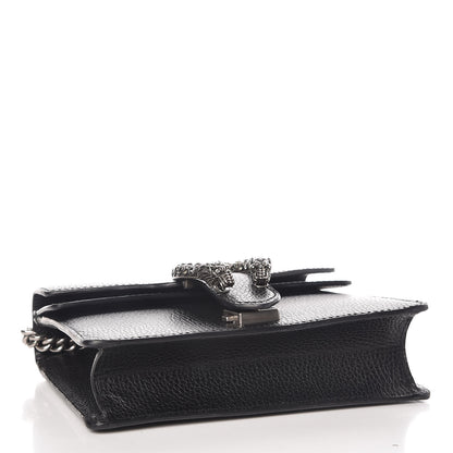 Gucci Calfskin Mini Dionysus Shoulder Bag Black 4 of 9