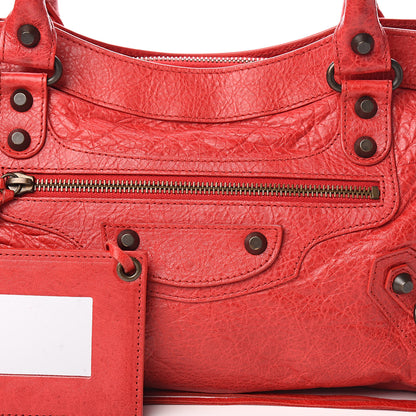 Balenciaga Agneau Classic Hardware First Rouge Coquelicot 12 of 12