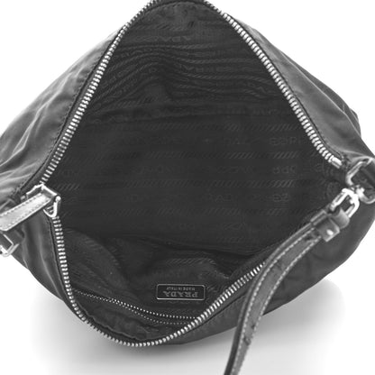 Prada Tessuto Sirio Pochette Black 5 of 13
