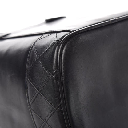 Chanel Lambskin Vanity Cosmetic Case Black 18 of 19