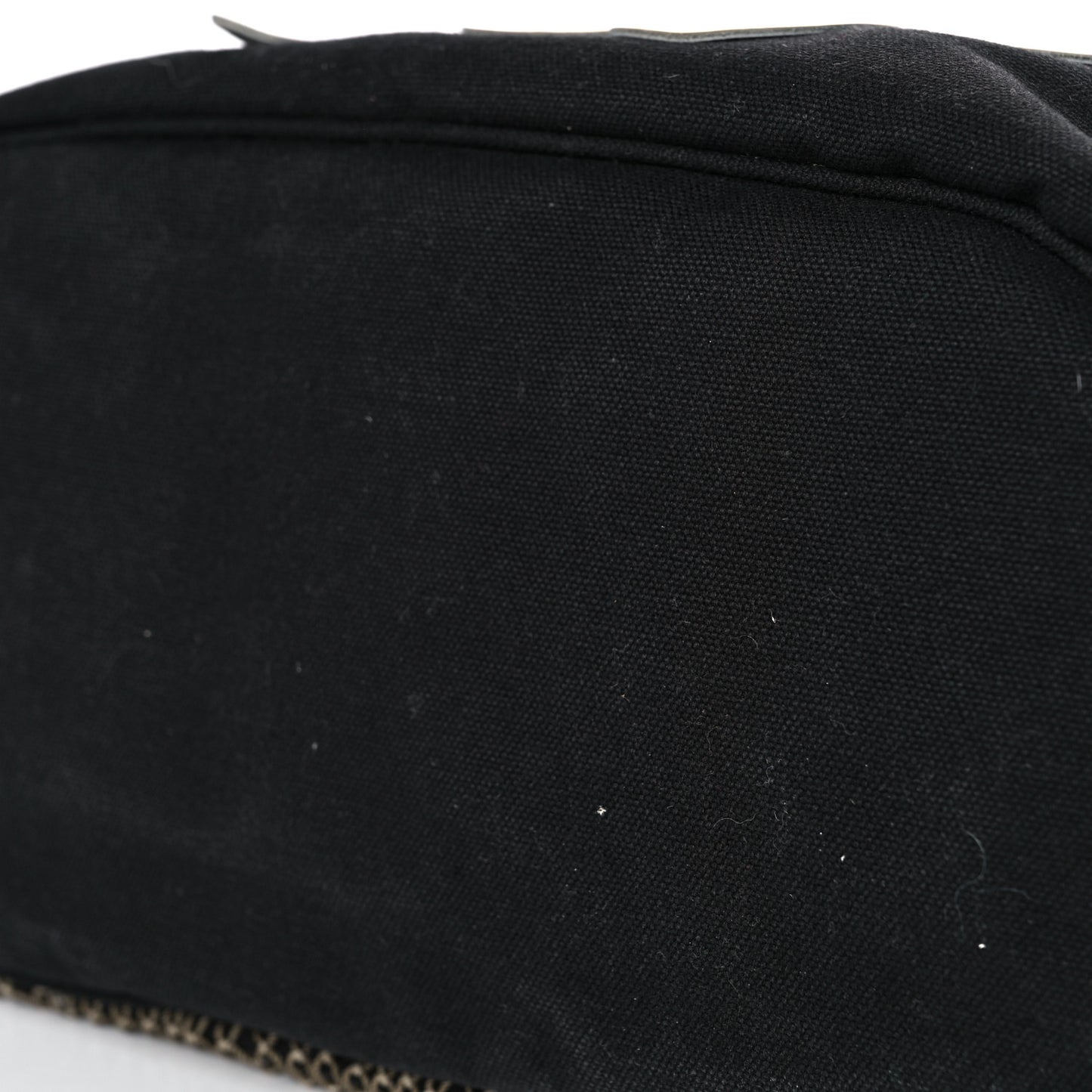 Canvas Cruise Rope Cabas Tote Black