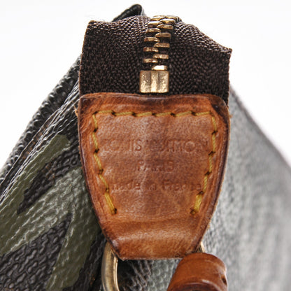 Louis Vuitton Monogram Graffiti Pochette Accessories Kaki 5 of 8