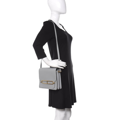 Hermes Evercolor Sac Roulis 23 Bleu Glacier 2 of 10