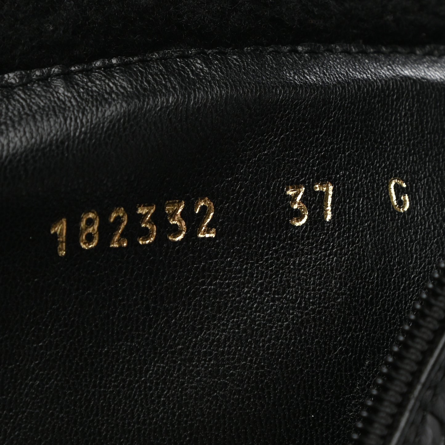 Guccissima Signature High Boots 37 Black